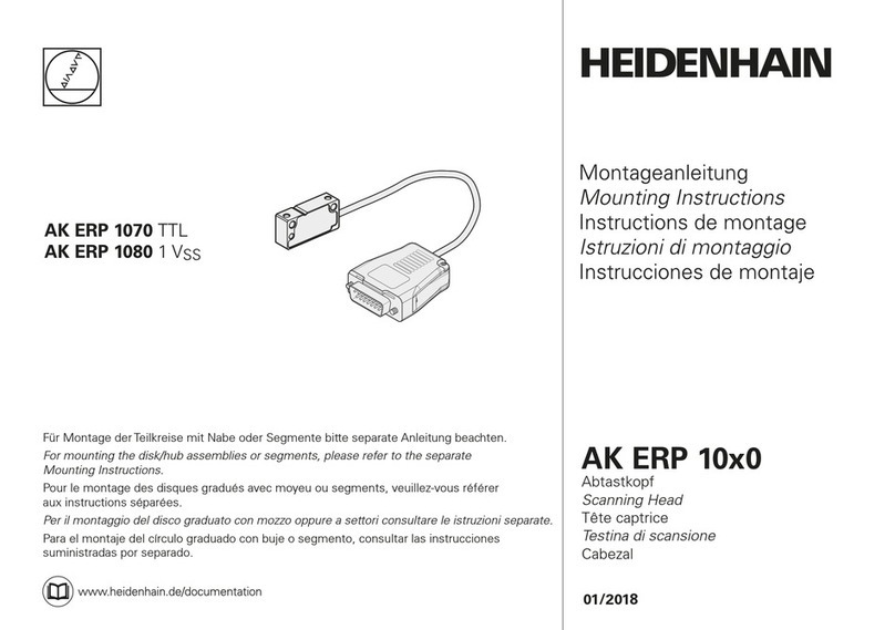 HEIDENHAIN AK ERP 10 0 Series User manual