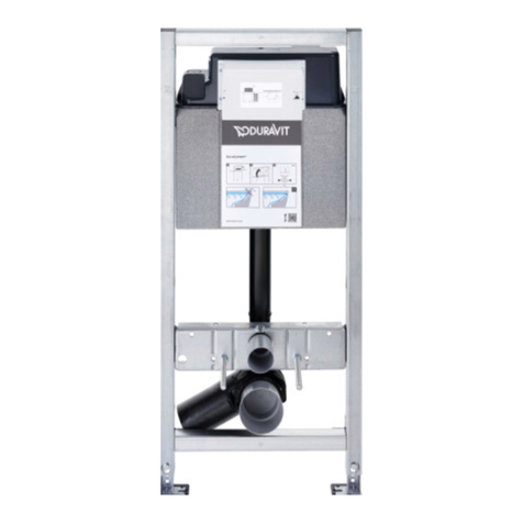DURAVIT DuraSystem WD1010 000 000 Mounting instructions DURAVIT DuraSystem WD1010 000 000 Mounting instructions