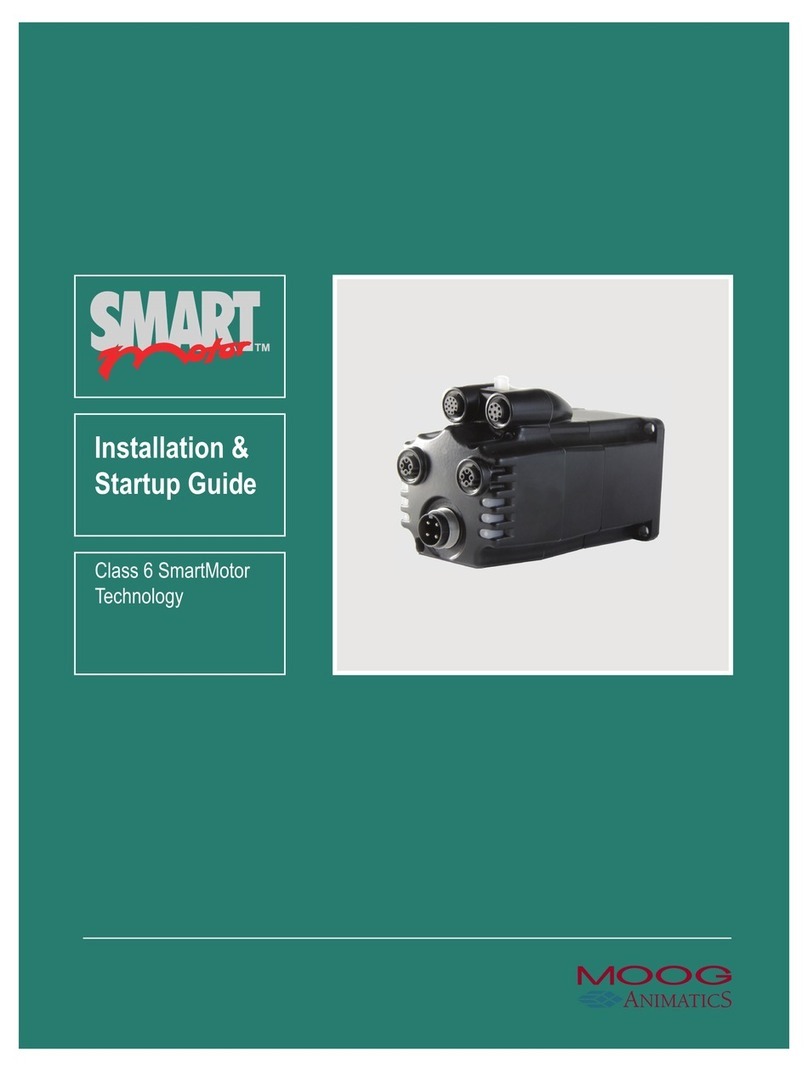 MOOG ANIMATICS Class 6 SmartMotor Installation & start?up guide