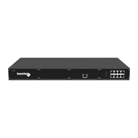 CommTech CT100 User manual