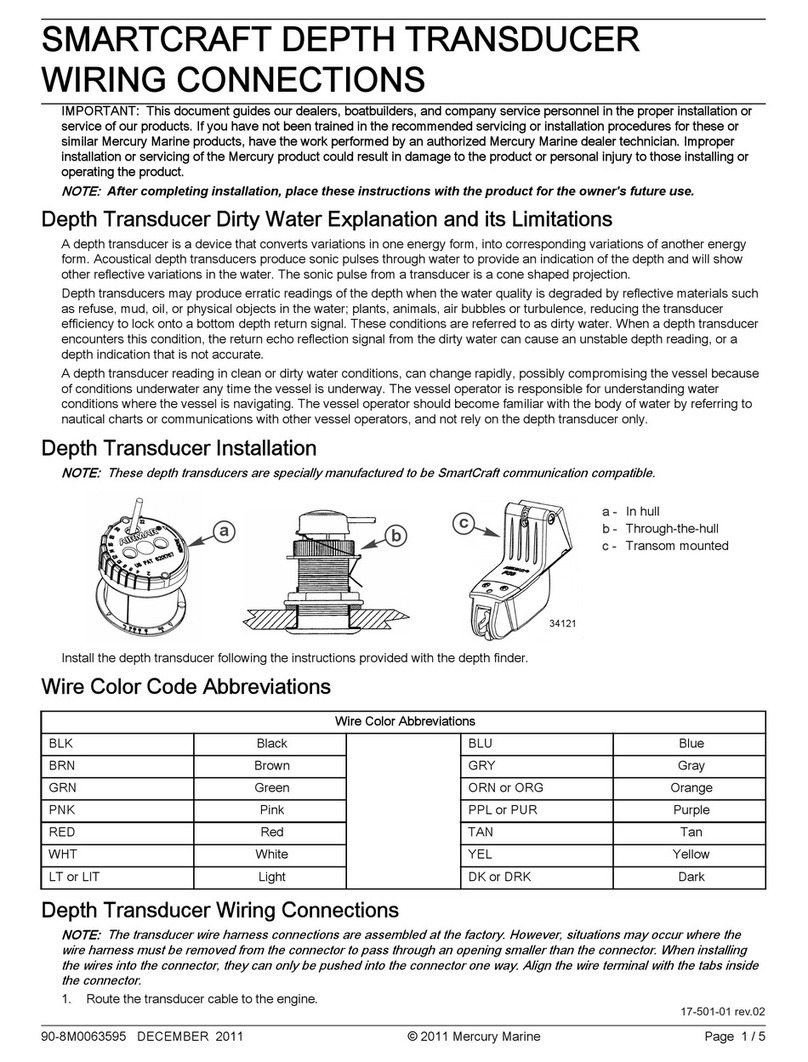 Mercury SMARTCRAFT WIRING CONNECTIONS Mercury SMARTCRAFT WIRING CONNECTIONS