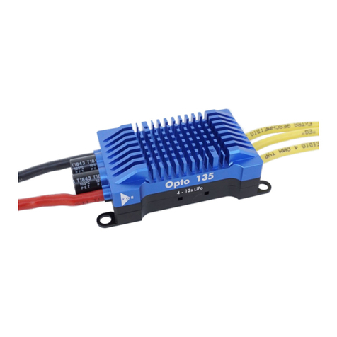 YGE Opto 135 User manual