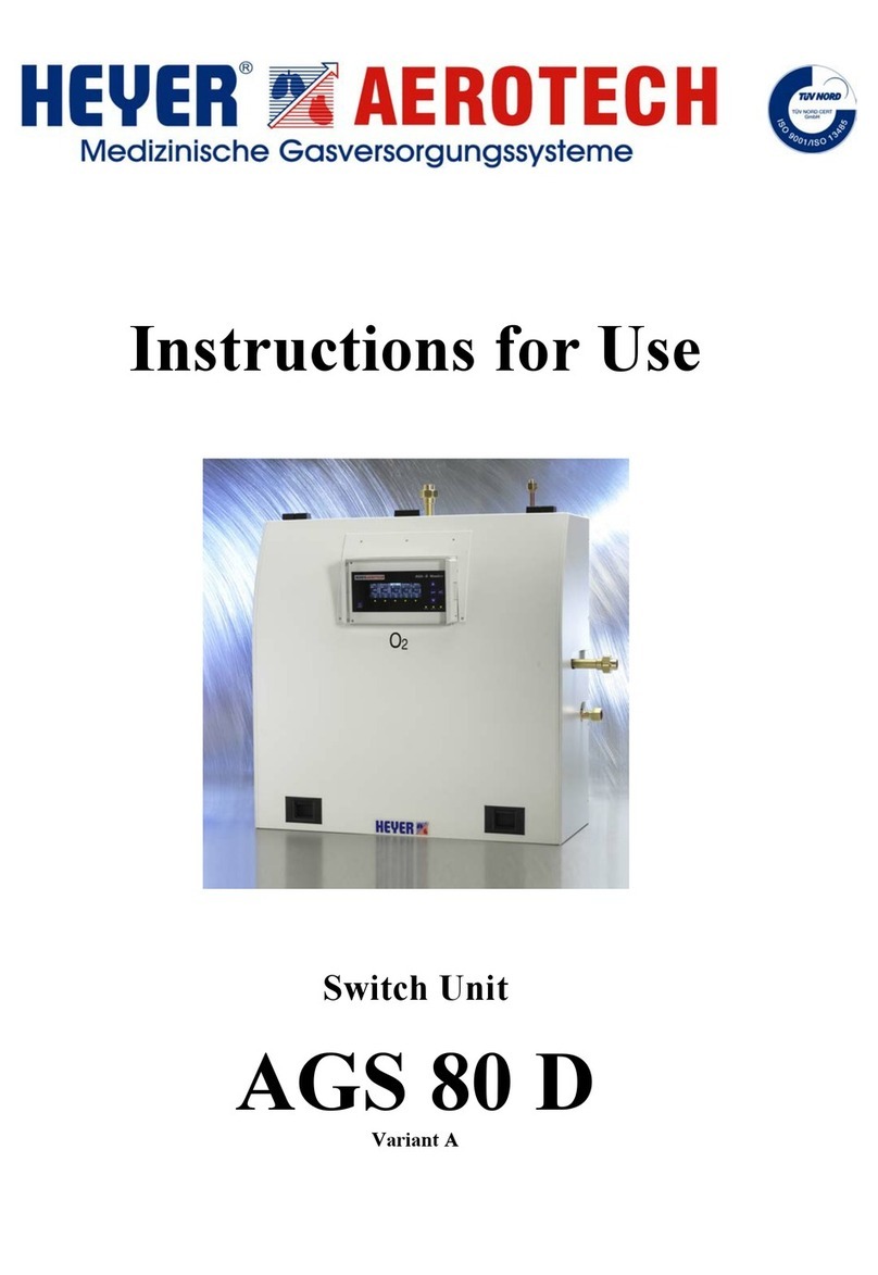 Heyer AGS 80 D Instructions for use