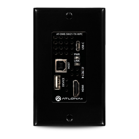 Panduit Altona Omega AT-OME-SW21-TX-WPC installation guide Panduit Altona Omega AT-OME-SW21-TX-WPC installation guide