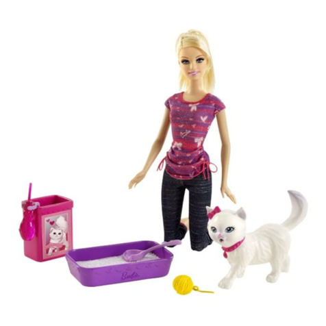 Mattel Barbie BHG13 User manual