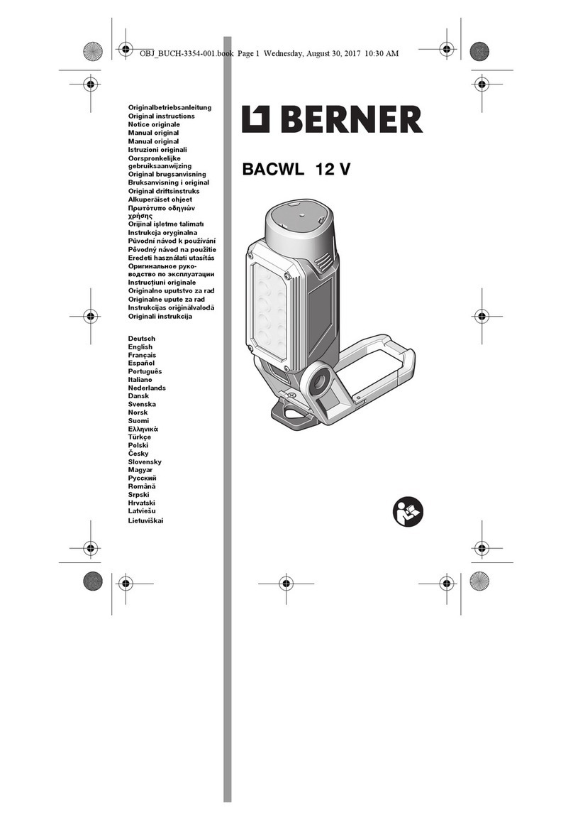 Berner BACWL User manual