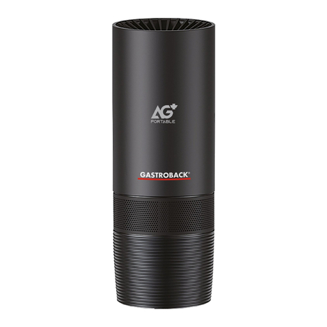 Gastroback AG+ AIRPROTECT User manual