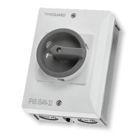 Theben TIMEGUARD IS3N-20 Installation & operating instructions