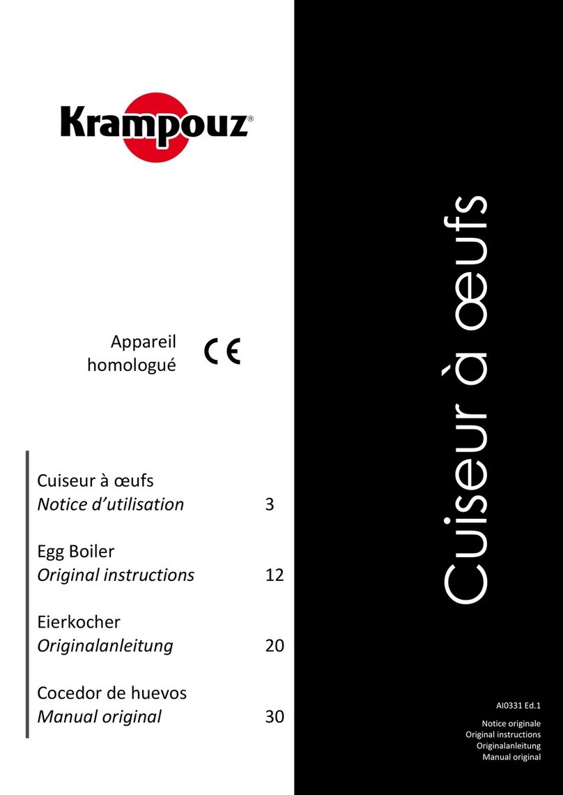 Krampouz BECIE1 Original instructions