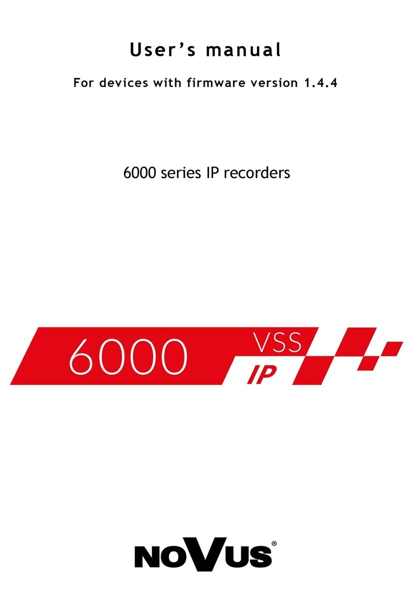 Novus 6000 Series user manual