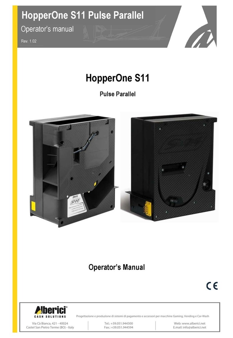Alberici HopperOne S11 User manual
