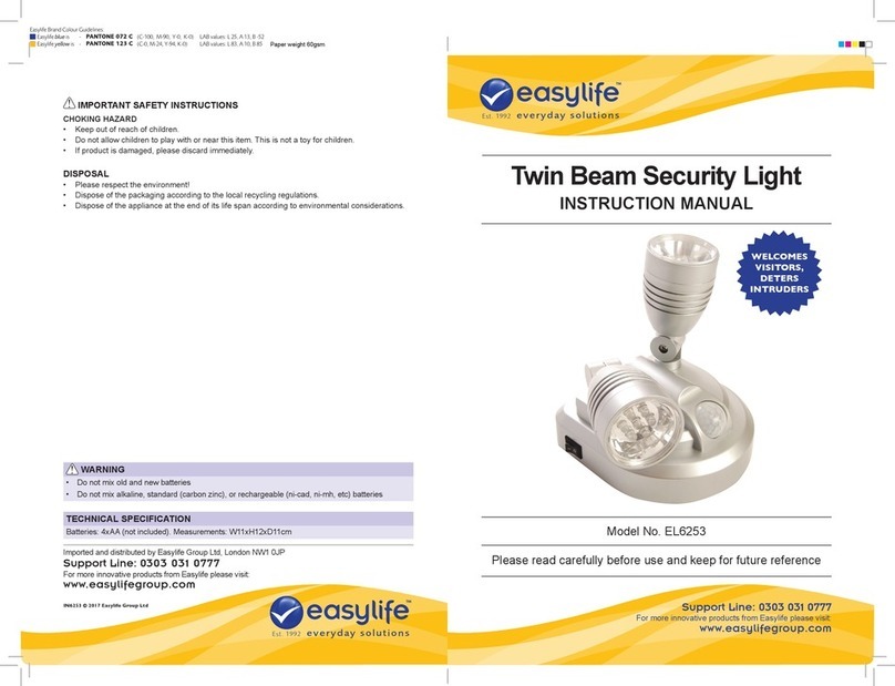 Easylife EL6253 instruction manual