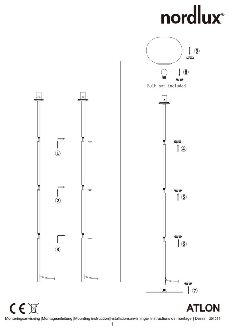 nordlux ATLON Mounting instruction