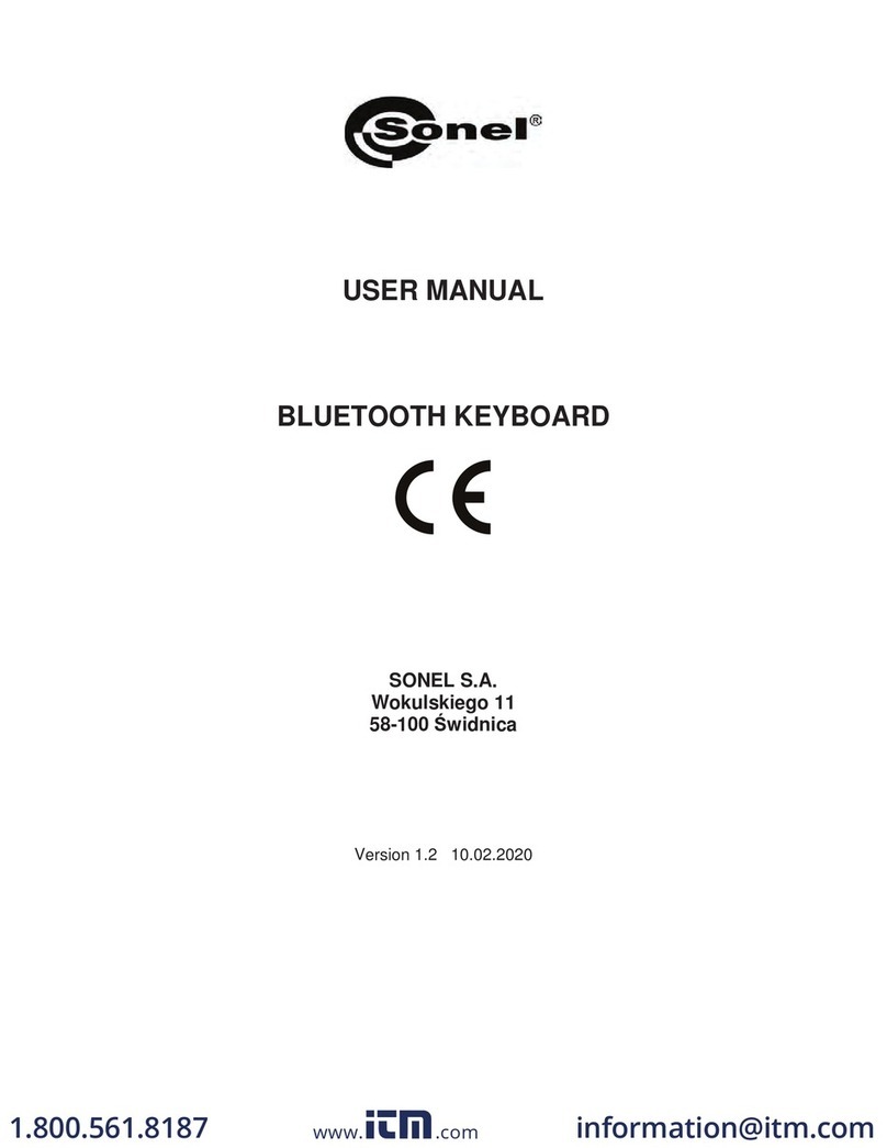 Sonel WAADAMK User manual
