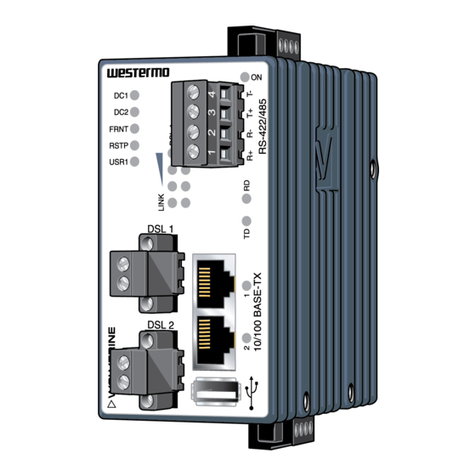 Westermo Wolverine DDW-142-12VDC-BP User manual