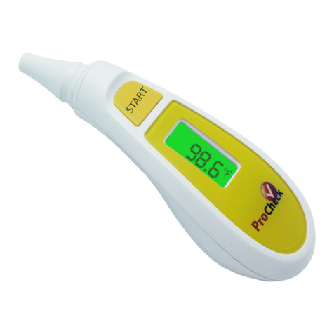 Microlife ProCheck FEVERGLOW IR1DY1-1-PRO User manual