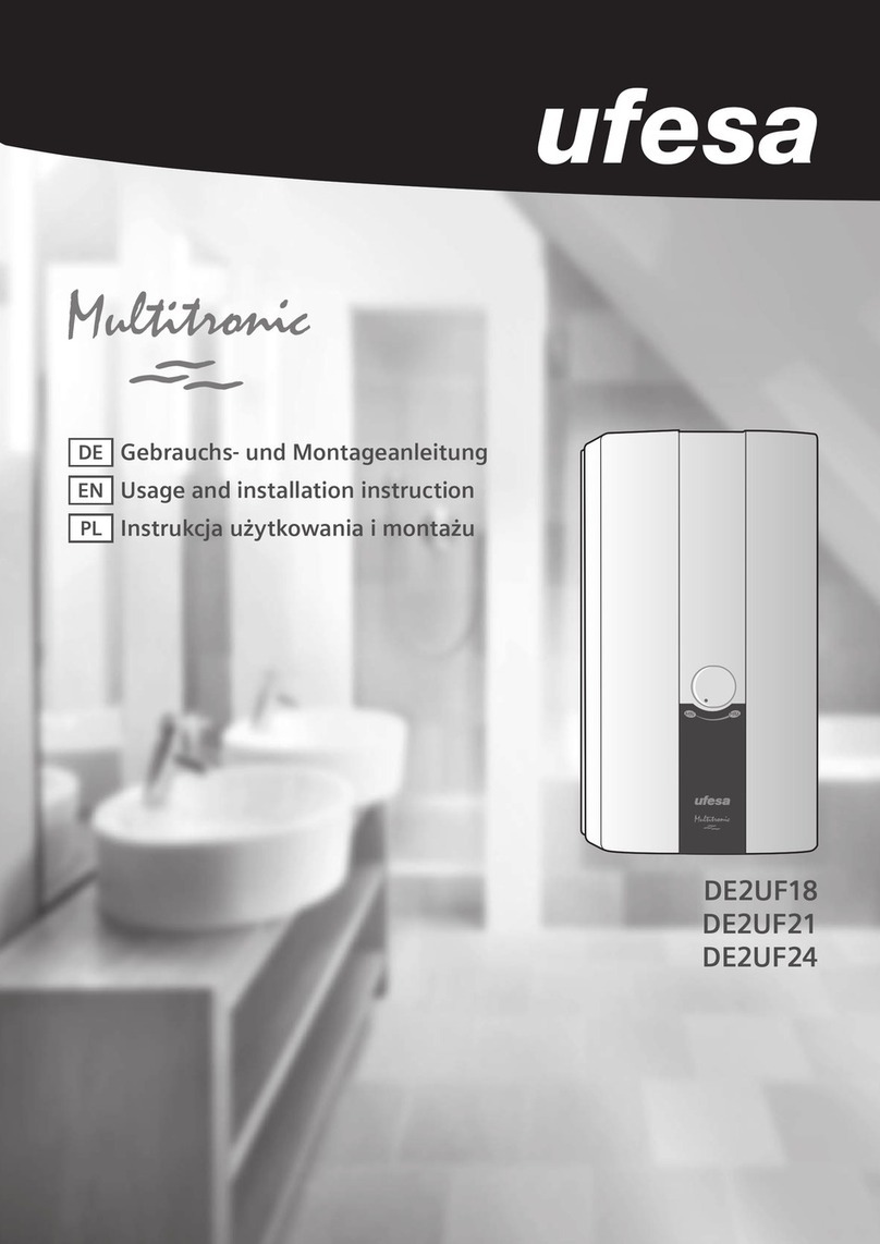UFESA Multitronic DE2UF18 User manual