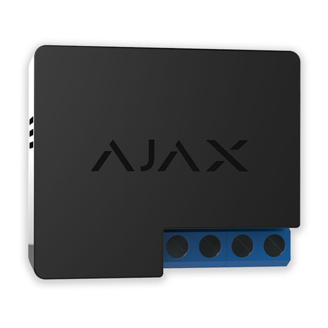 AJAX Systems WallSwitch user manual