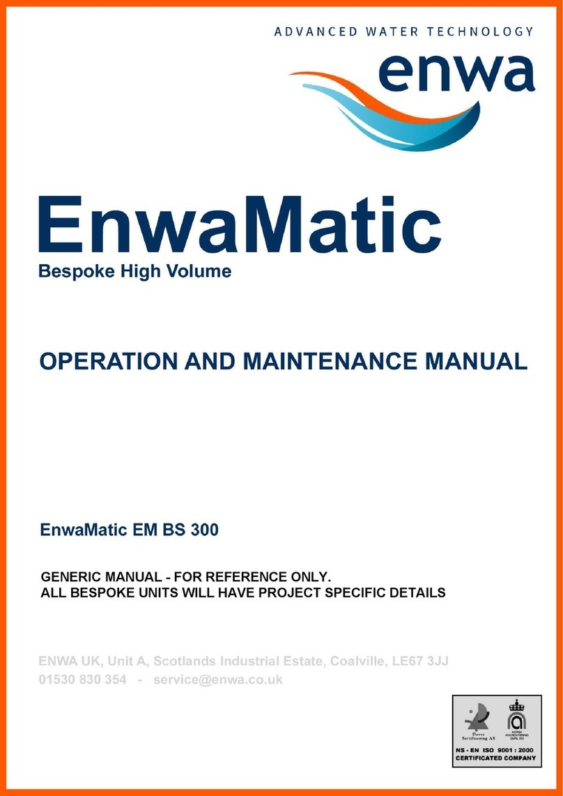 Enwa EnwaMatic EM BS 300 Operation and maintenance manual