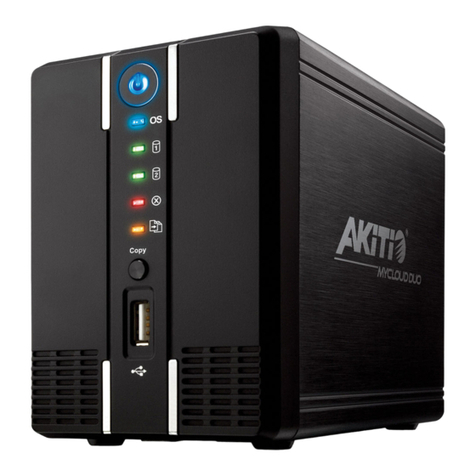 Akitio MyCloud Duo manual