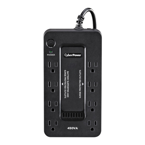 CyberPower SE450G1 user manual CyberPower SE450G1 user manual