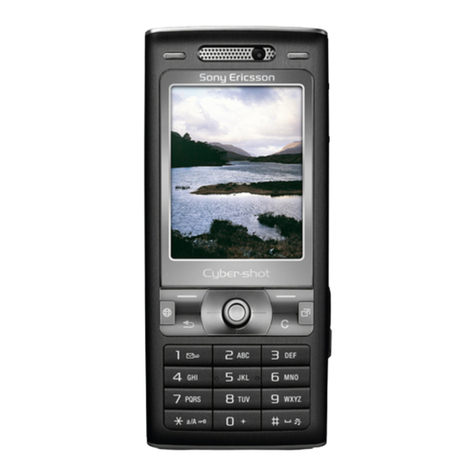 Sony Ericsson K800 User manual