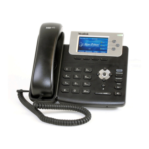 Yealink SIP-T32G Instruction manual
