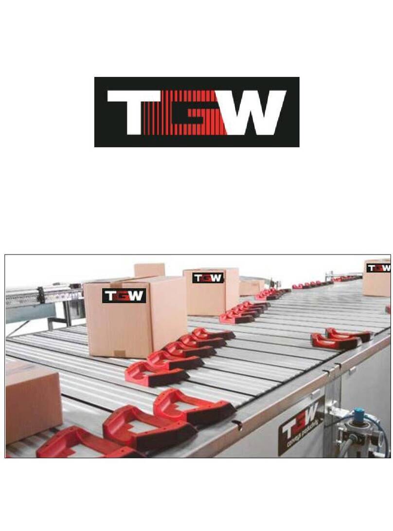 TGW Natrix Installation, operation & maintenance manual