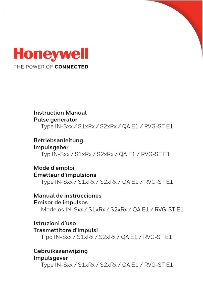 Honeywell IN-S Series instruction manual