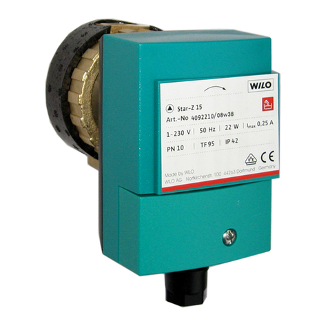 Wilo Star-Z 15 Installation and operating instruction