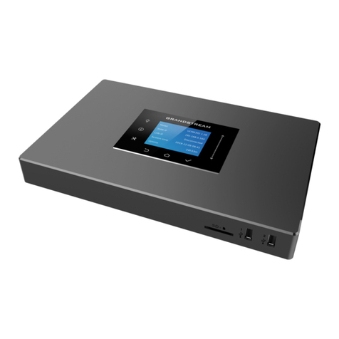 Grandstream Networks UCM63 Series User manual