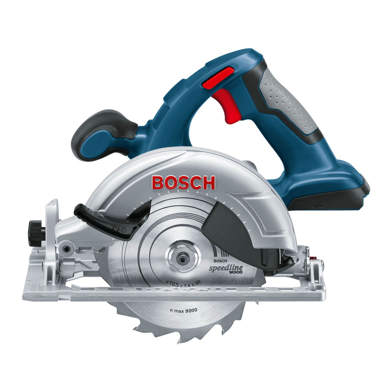 Bosch GKS 18 V-LI Professional User manual