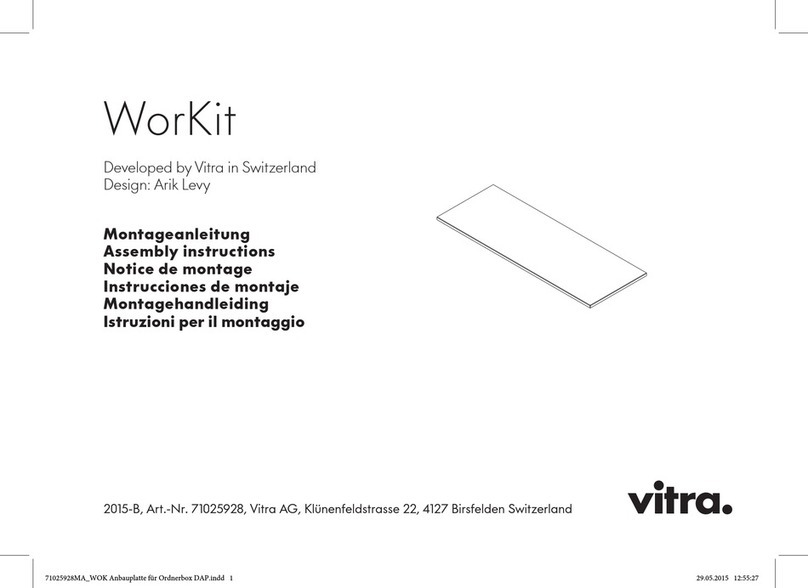 VITRA WorKit Assembly instructions
