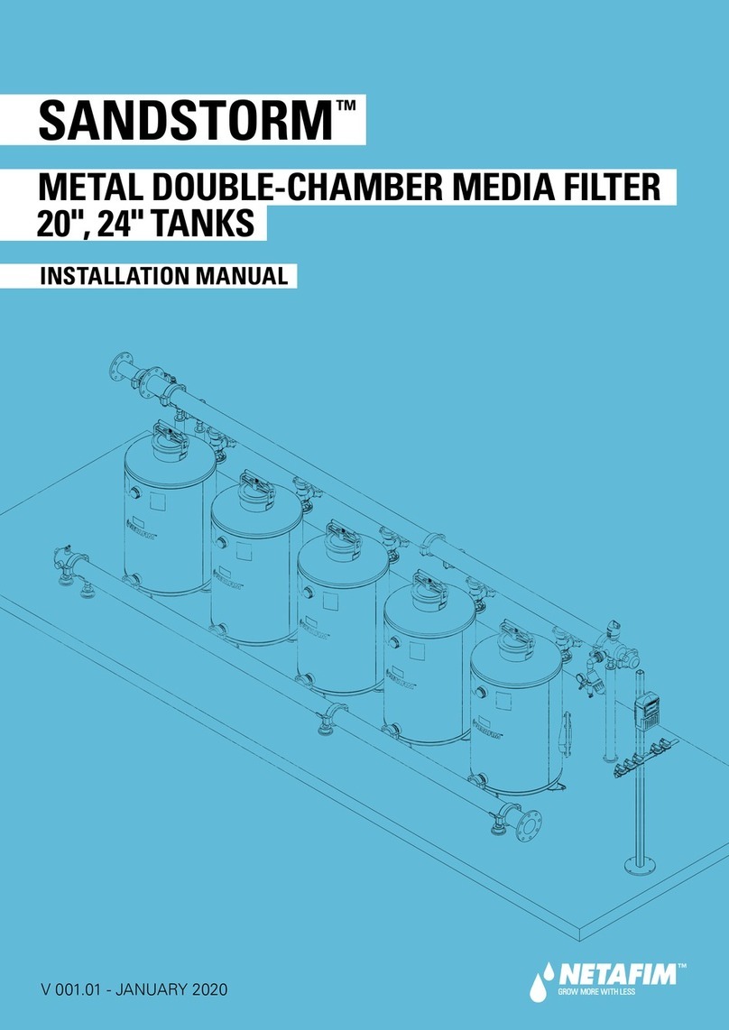 Netafim SANDSTORM User manual