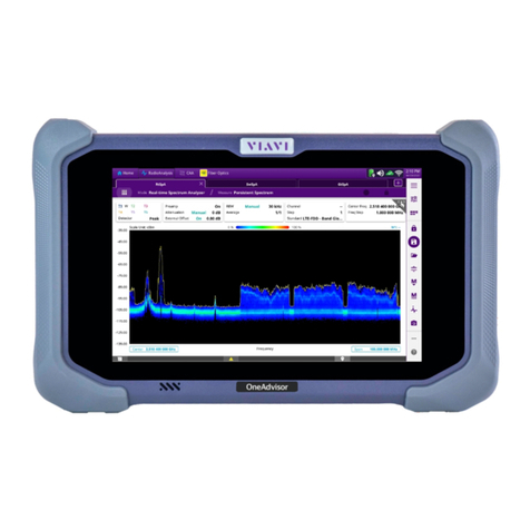 Viavi OneAdvisor ONA-800 User manual