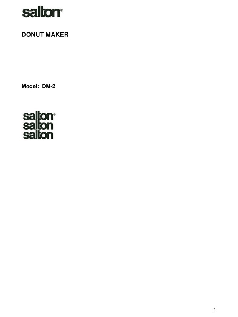 Salton DM-2 User manual Salton DM-2 User manual