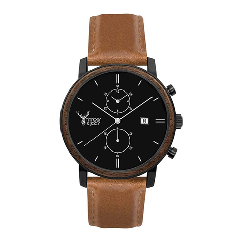 Timber&Jack FORESTER CHRONO manual