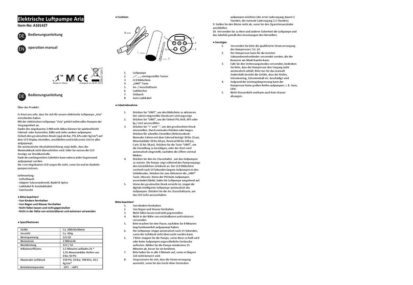 Vim Solution Aria User manual