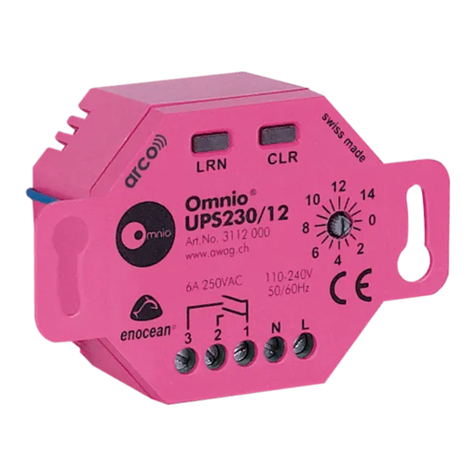 EnOcean Omnio UPS230/12 manual