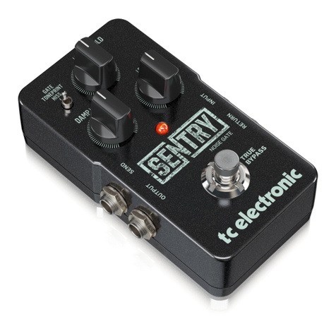 TC Electronic SENTRY User manual