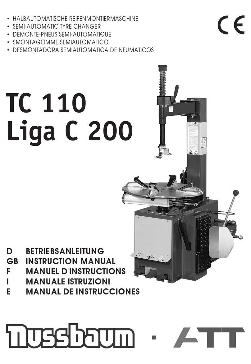 Nussbaum TC 110 instruction manual
