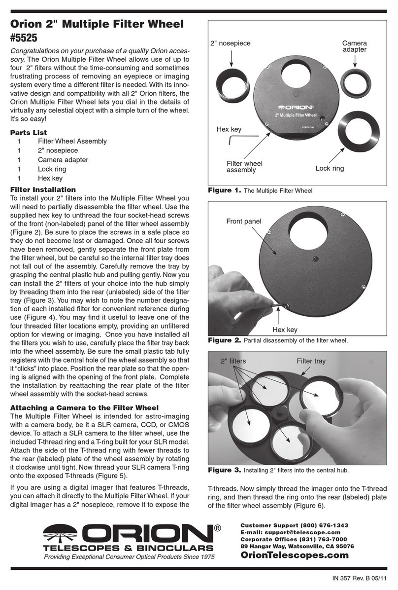 ORION TELESCOPES & BINOCULARS 5525 manual
