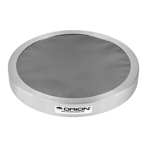 ORION TELESCOPES & BINOCULARS Deluxe Safety Film Solar Filters User manual
