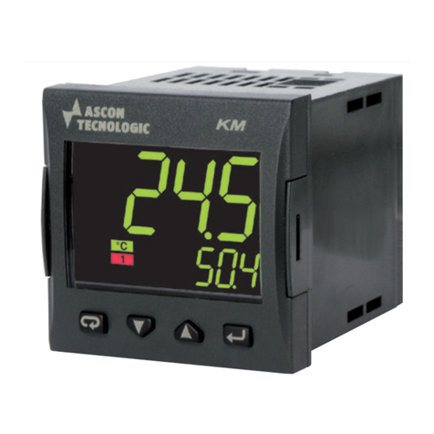 Ascon tecnologic KM3-L Installation and operation manual