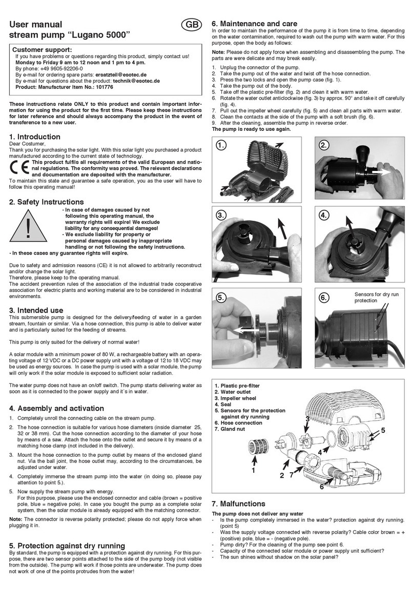 Ecotec Lugano 5000 user manual
