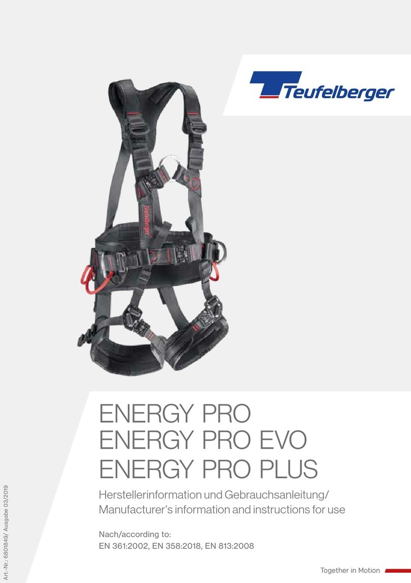 TEUFELBERGER ENERGY PRO Manufacturer's information and instructions for use