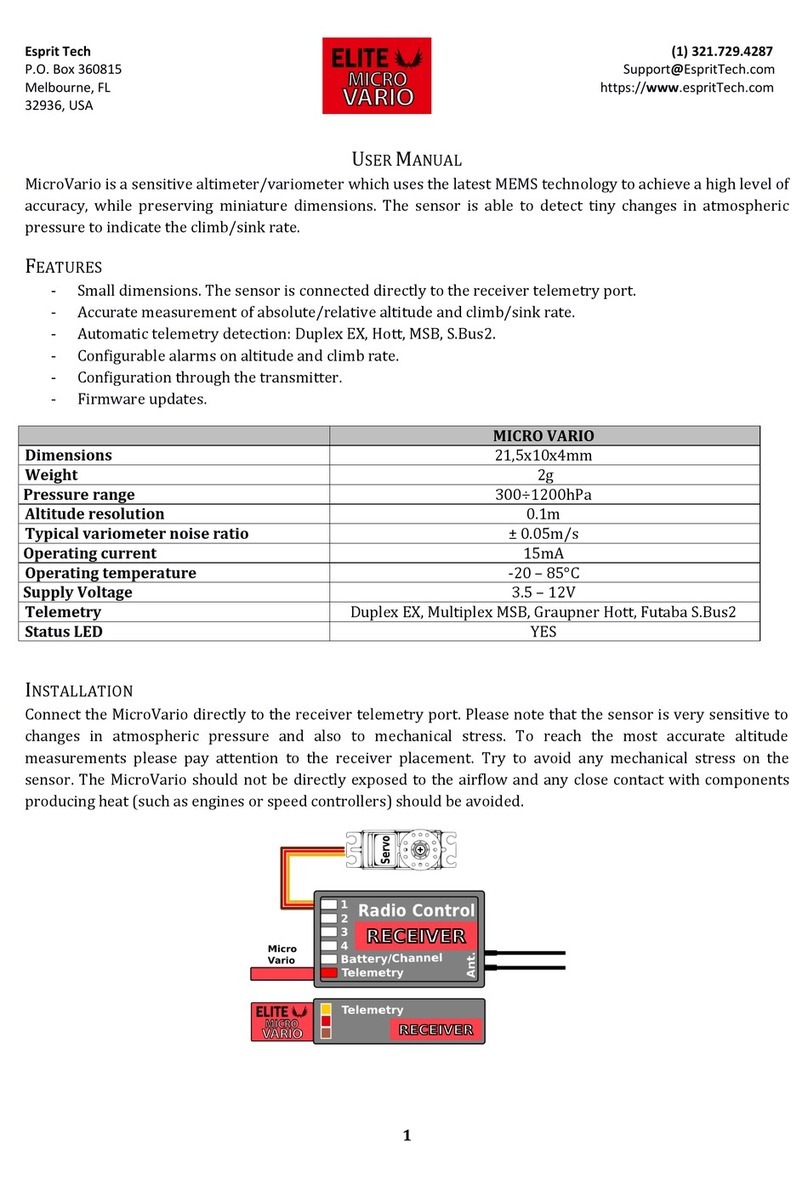 Elite MicroVario user manual