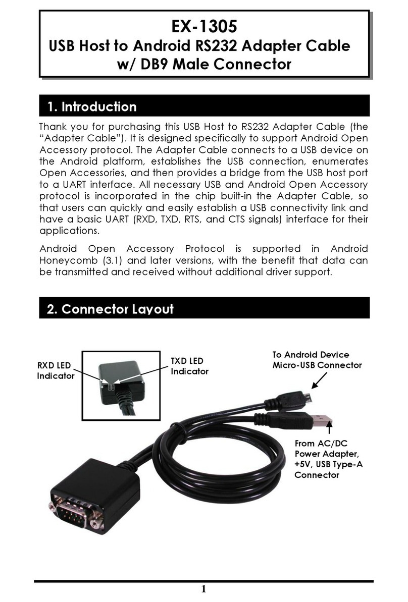 Exsys EX-1305 manual