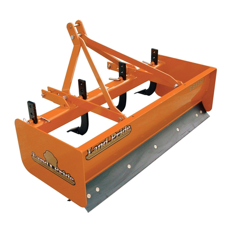 Land Pride BB1560 Operator's manual
