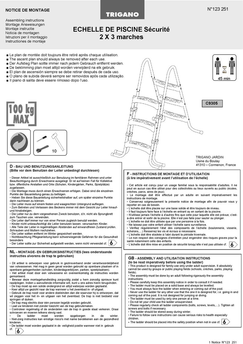 Trigano J-C9305 Assembling instructions